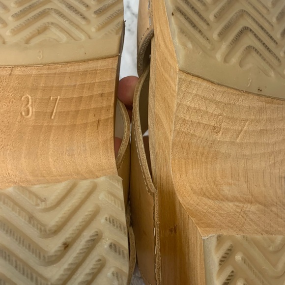 Maguba sustainable, handmade in Sweden.leather and wood sandals. - Picture 11 of 12